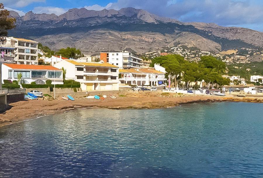 Apartamento Primera Linea Con Acceso Privado A La Playa Αλτέα Εξωτερικό φωτογραφία
